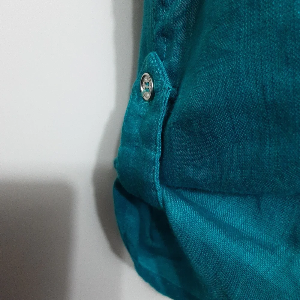 Calvin Klein Button Front Shirt/ Blouse - Picture 2 of 8